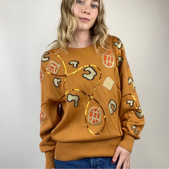 ESCADA BY MARGARETHA LEY KNIT SWEATER - Picture 1 of 4